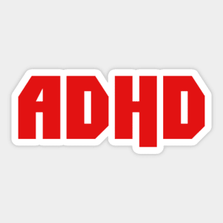 ADHD Sticker